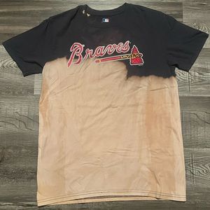 Braves Ombré Bleached T-shirt